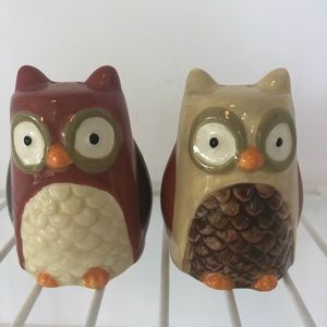 🦉 Owl Salt & Pepper Shakers